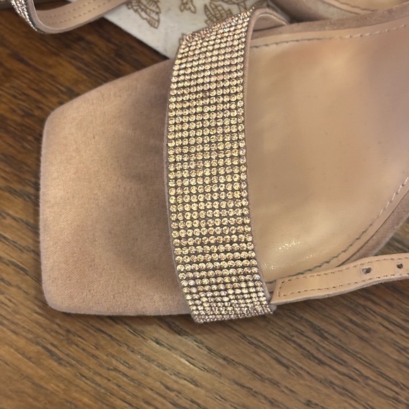 Steve Madden Blush Heels with Sparkling Embellishments - Picture 5 of 5
